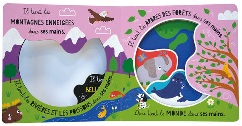 Il tient le monde entier dans ses mains