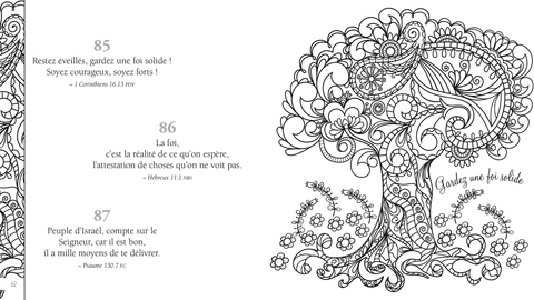365 promesses de la Bible - Coloriages bibliques