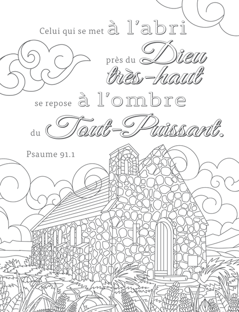 Colorie les promesses de Dieu