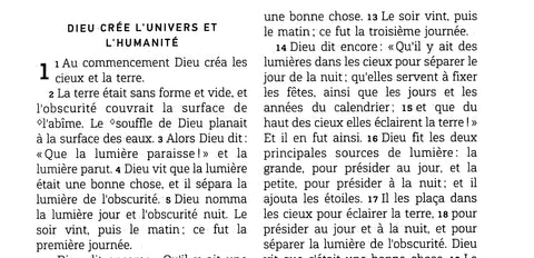 Bible Nouvelle Français courant - Version catholique - Édition miniature