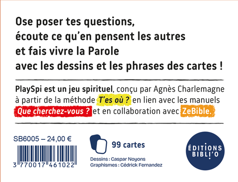 Playspi - Un jeu inspirant pour jeunes et adultes, idéal pour ouvrir la parole, réfléchir, partager