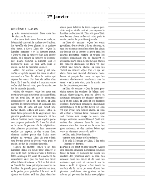 The Bible in 1 year