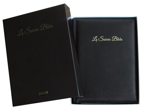 BIBLE SEGOND 1910 : Édition Haut de gamme en coffret, tranches or