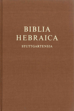 Biblia Hebraica Stuttgartensia (BHS) - Grand format