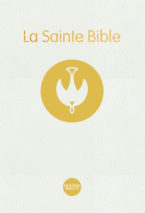 Sainte Bible Colombe - Segond révisée (1978)- couverture blanche rigide