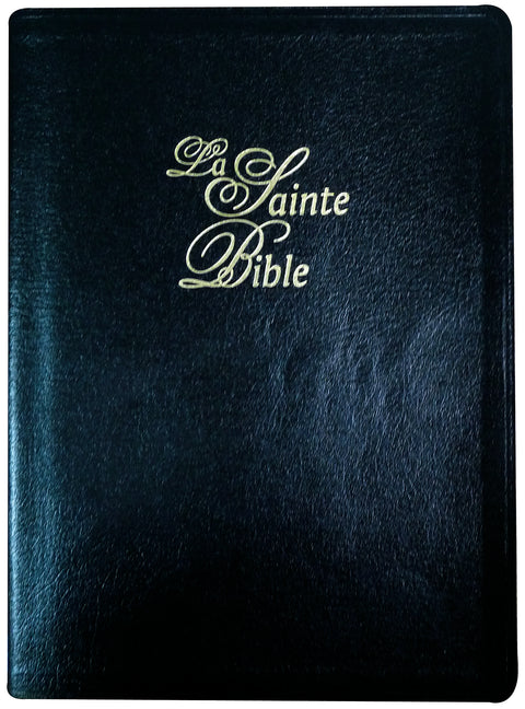 La Sainte Bible - Gros caractères, tranche or, Louis Segond 1910