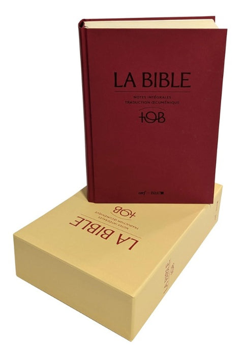 La Bible TOB - Traduction œcuménique de la Bible, notes intégrales