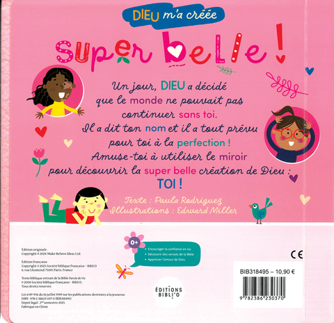 Dieu m'a créée super belle !