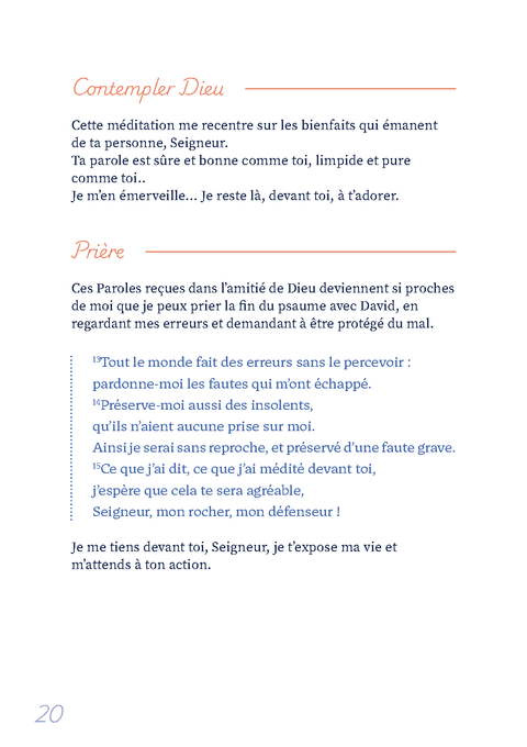 30 méditations guidées lectio divina