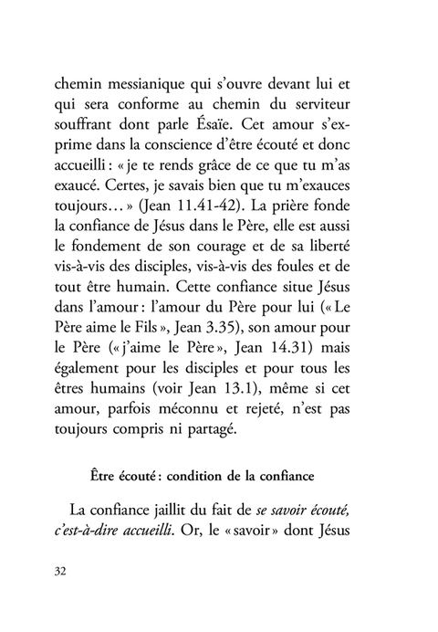 L'Évangile de la confiance