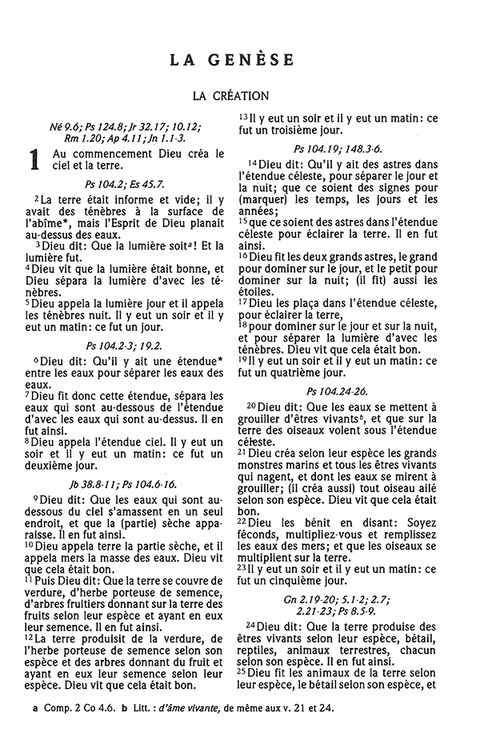 La Sainte Bible - Colombe - Segond révisée 1978 - Reliure rigide
