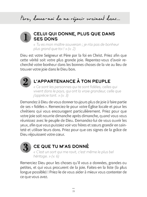 5 sujets de prière pour grandir dans la foi