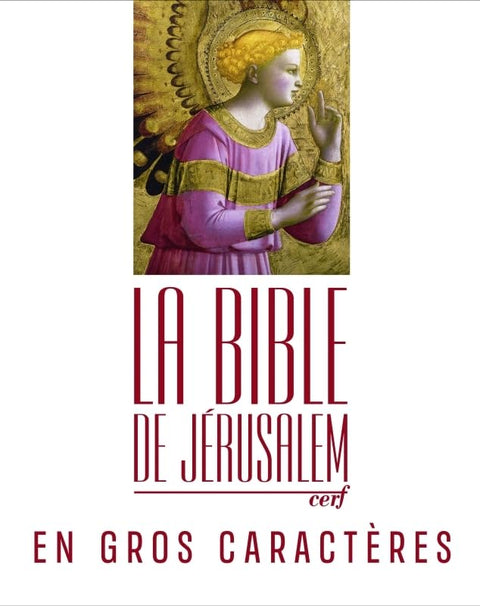 La Bible de Jérusalem en gros caractères