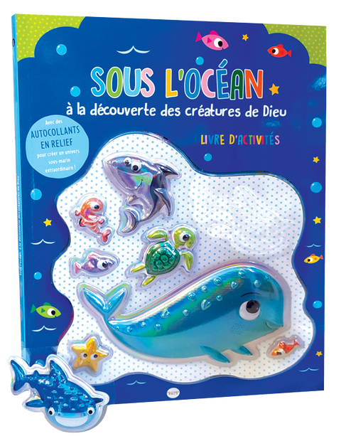 Sous l'océan - Un livre à remplir