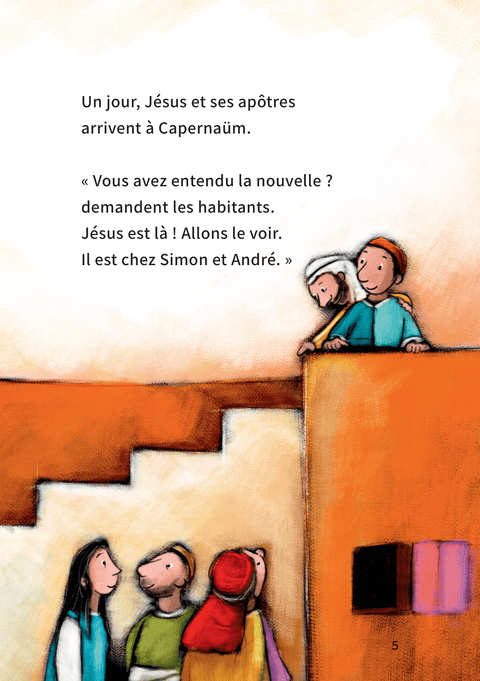 Jésus guérit les malades - Une Bible pour apprendre à lire à vos enfants