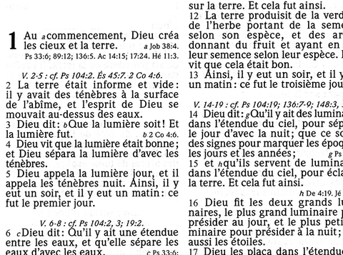 La Sainte Bible, Louis Segond 1910, bleu marine, compacte. D'après les originaux hébreux et grecs.