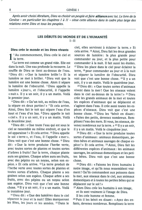 La Bible Parole de Vie - Format standard - Version protestante - Couverture souple