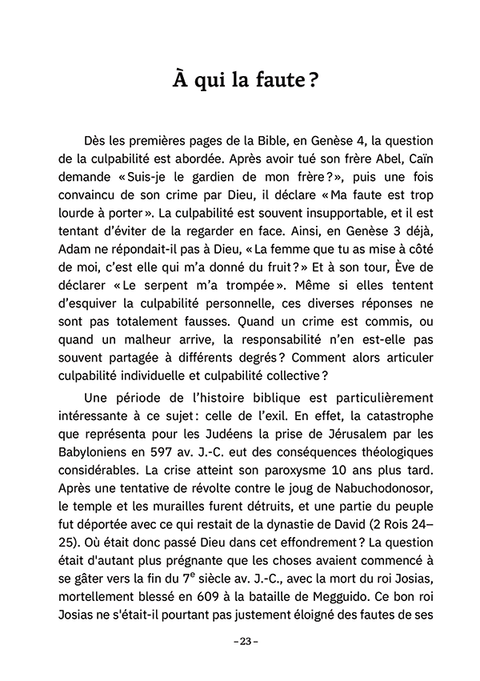 Chemins vers le pardon