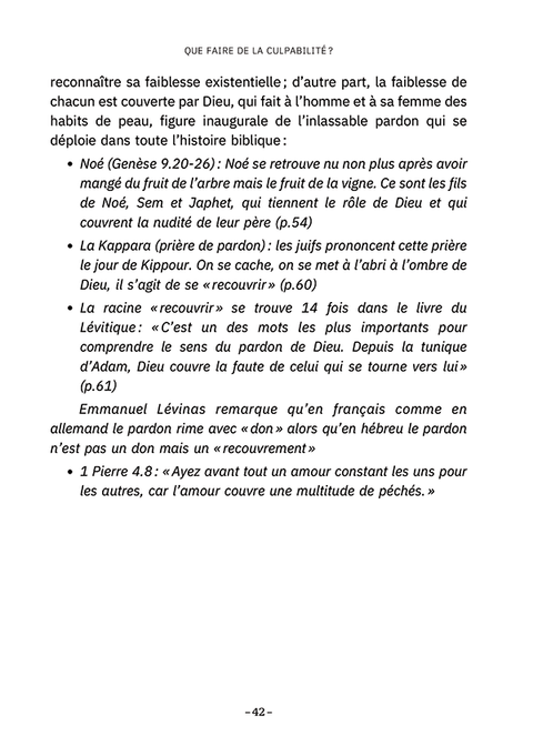 Chemins vers le pardon