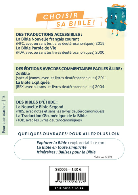 Ouvrir une bible - Un guide pour lire la Bible