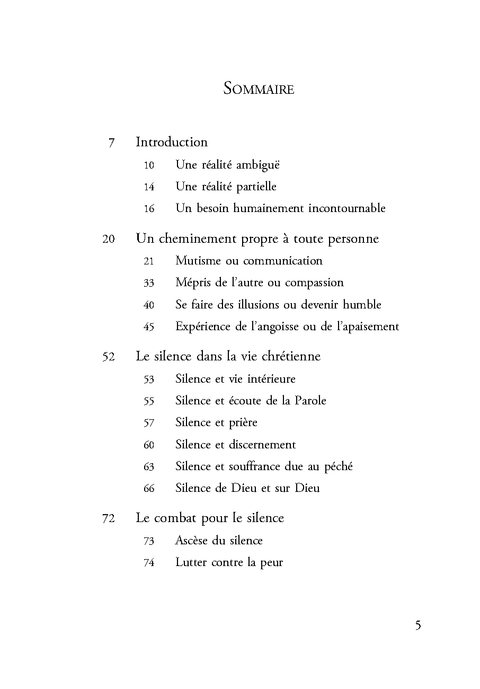 Les silences, un chemin spirituel