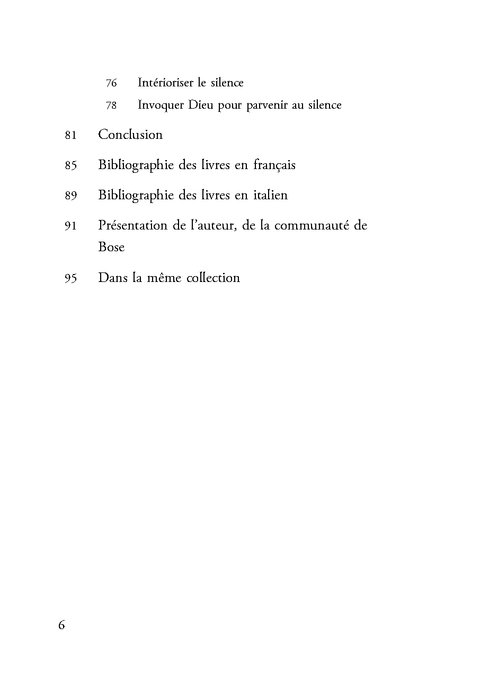 Les silences, un chemin spirituel