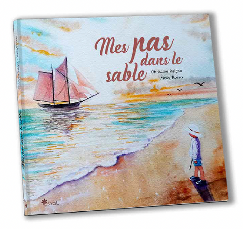 Mes pas dans le sable