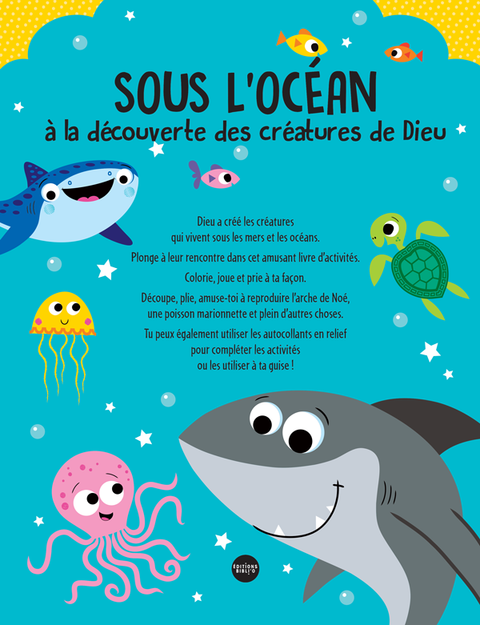 Sous l'océan - Un livre à remplir