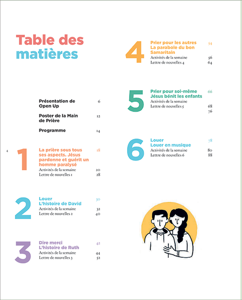 Open up - Apprendre à prier aux préados