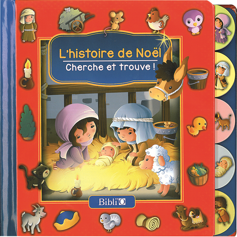 L'histoire de Noël - Cherche et trouve