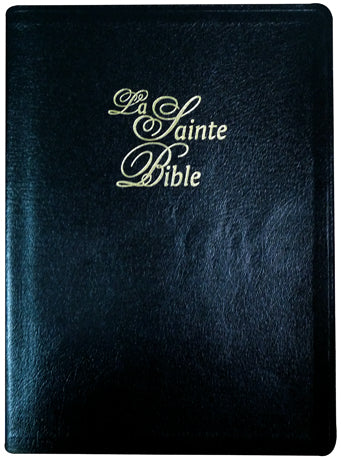 The Holy Bible - Large characters, gold edge, Louis Segond 1910