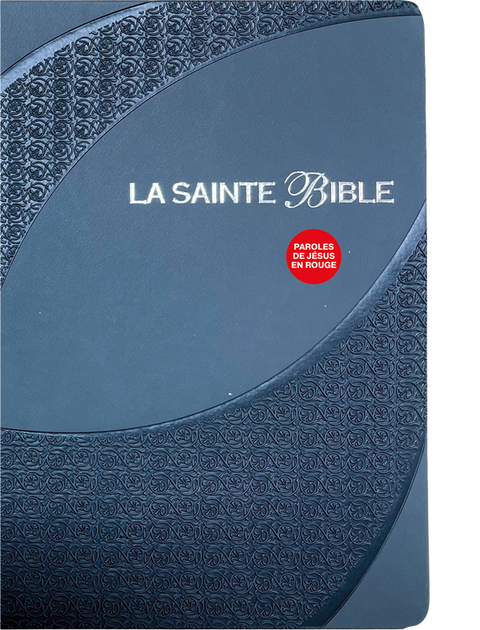 La Sainte Bible Segond 1910 - Grise - Paroles de Jésus en rouge